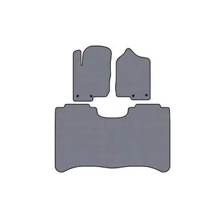 Rubber Floor Mats Carsuit (Gray)