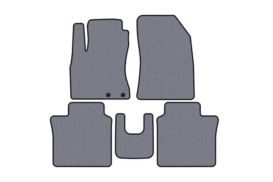 Nissan Note 2012-2020 Rubber Floor Mats Carsuit (HB, Grey) Image