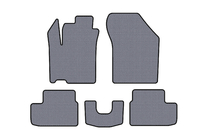 Opel Agila 2007-2015 Rubber Floor Mats Carsuit (HB, Grey) photo 1