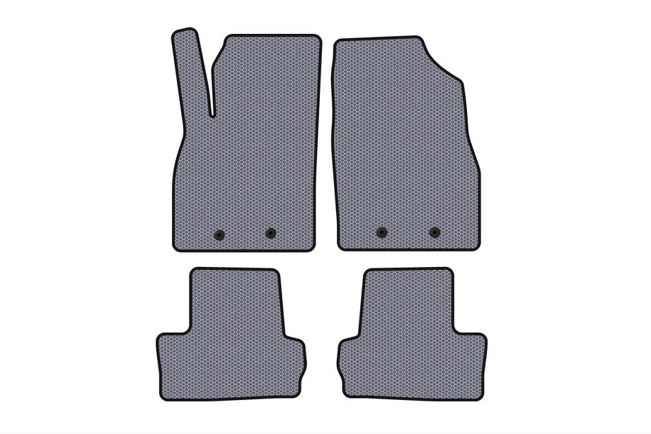 Opel Ampera 2011-2016 Rubber floor mats Carsuit (LB, Hybrid, gray) Image