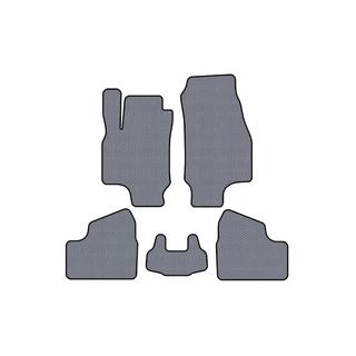 Rubber Floor Mats Carsuit (SD, Gray) Opel Astra G classic 1998-2012 photo 1