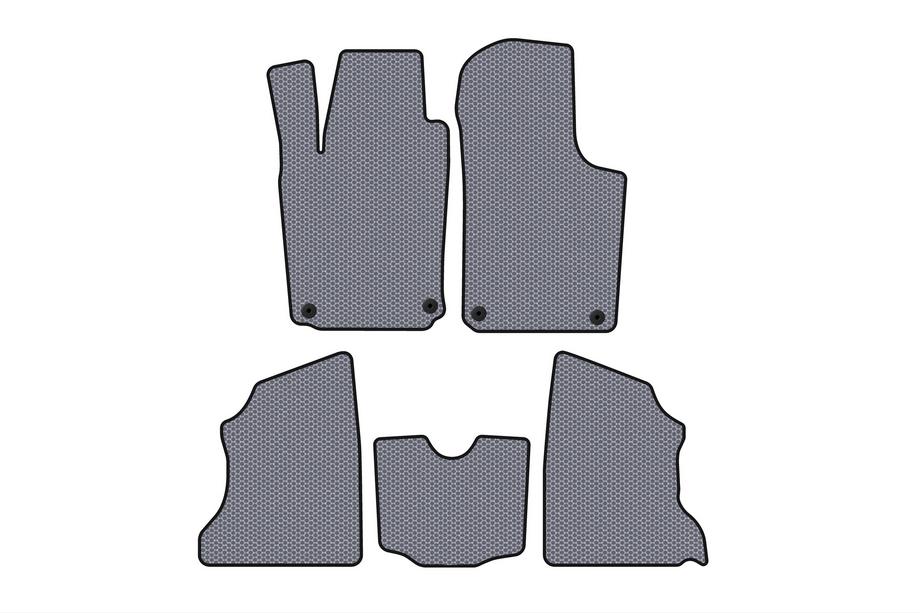Opel Combo 2002–2012 Rubber Floor Mats Carsuit (Gray) Image