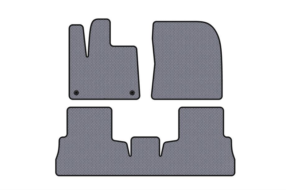 Opel Combo 2019- Rubber Floor Mats Carsuit (Gray) Image