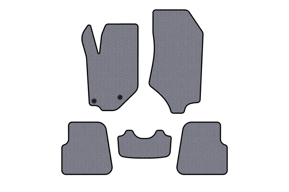 Opel Corsa F 2019- Rubber floor mats Carsuit (HB, 5-door, grey) Photo 1