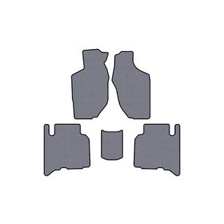 Rubber floor mats Carsuit (5-door, grey) Opel Frontera 1998-2003 photo 1