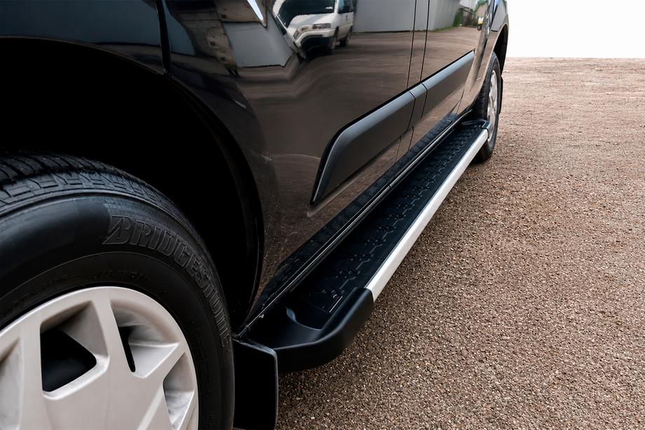 Ford Custom 2013-2022 Side Steps RedLine V1 (2 pcs, Aluminum) Image