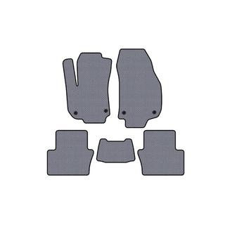 Rubber Floor Mats Carsuit (2 Rows, Grey) Opel Zafira B 2005–2011 photo 1