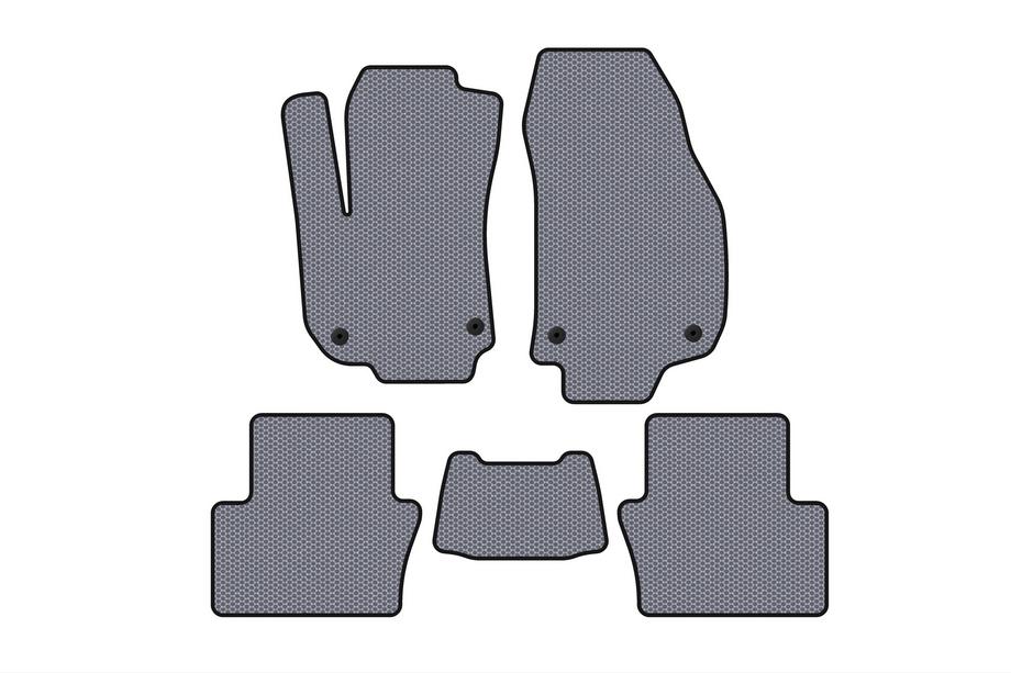 Opel Zafira B 2005–2011 Rubber Floor Mats Carsuit (2 Rows, Grey) Image