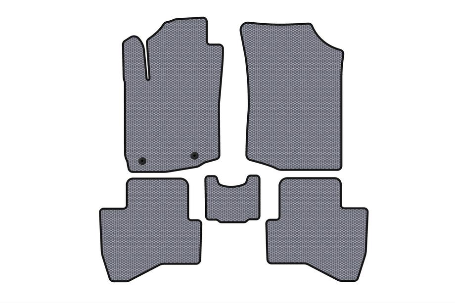 Peugeot 108 2014-2021 Rubber Floor Mats Carsuit (HB, Grey) Image