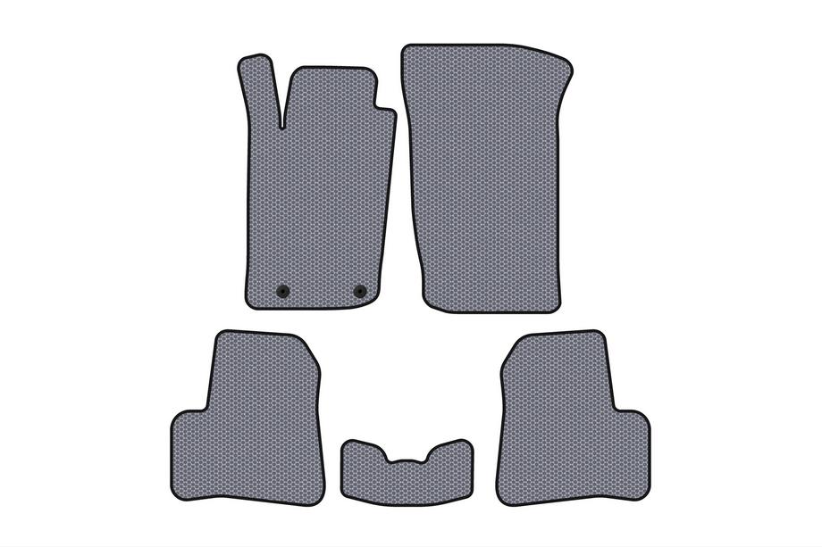 Peugeot 206 1998-2024 Rubber Floor Mats Carsuit (1998-2009, Gray) Photo 1