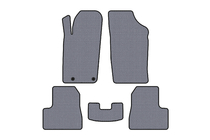 Peugeot 206 1998-2024 Rubber Floor Mats Carsuit (2009-2013, Gray) photo 1