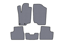 Peugeot 207 2006–2014 Rubber floor mats Carsuit (HB, 5-door, grey) photo 1