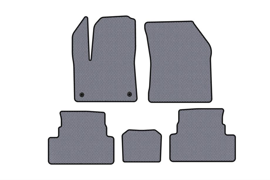 Peugeot 3008 2016-2023 Rubber Floor Mats Carsuit (Gray) Image
