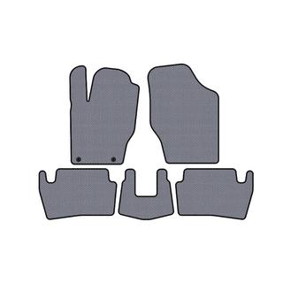 Rubber floor mats Carsuit (2001-2005, HB, 5-door, gray) photo 1