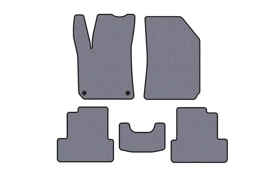 Peugeot 308 2014-2021 Rubber Floor Mats Carsuit (Grey, HB) Photo 1