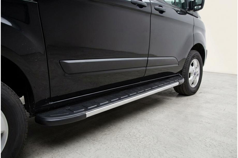 Ford Custom 2013-2022 Side Steps Duru (2 pcs, Aluminum) Short Wheelbase Image