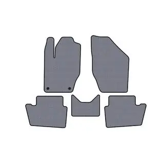 Rubber Floor Mats Carsuit (Gray) photo 1