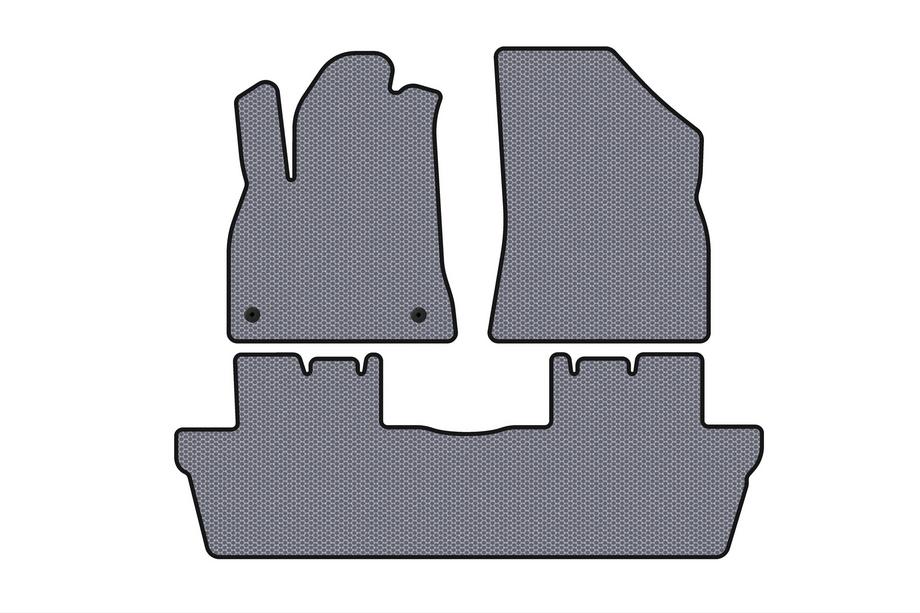 Peugeot 5008 2009-2016 Rubber Floor Mats Carsuit (Gray) Photo 1
