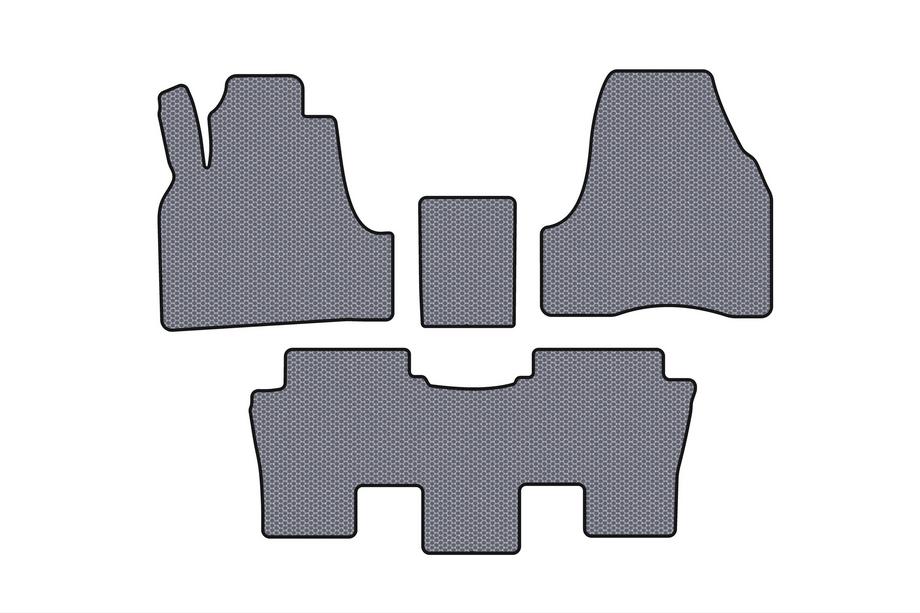 Peugeot 807 2002-2014 Rubber Floor Mats Carsuit (Gray) Image