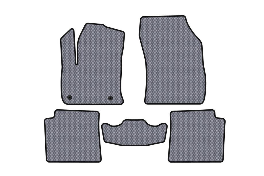 Peugeot 2008 2019- Rubber Floor Mats Carsuit V1 (Electric, Grey) Image