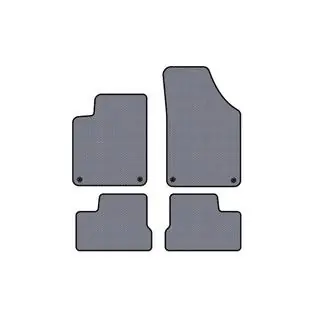 Rubber Floor Mats Carsuit (Gray)