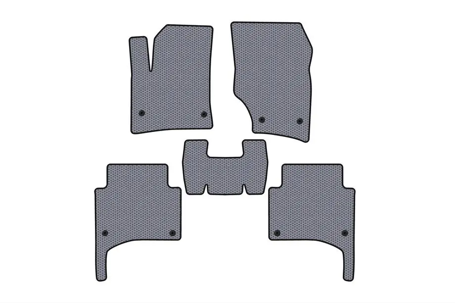 Porsche Cayenne 2003–2010 Rubber Floor Mats Carsuit (Gray) Image