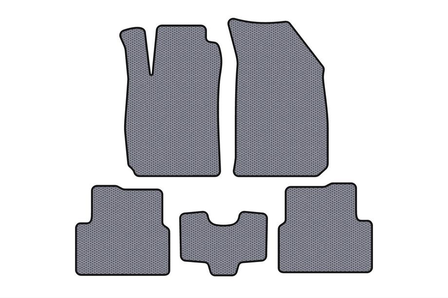 RAVON R4 2016-2020 Rubber Floor Mats Carsuit (SD, Gray) Image