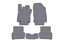 Renault Clio IV 2012-2019 Rubber floor mats Carsuit (2012-2016, HB, 5-door, gray) photo 1