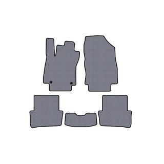 Rubber floor mats Carsuit (2012-2016, HB, 5-door, gray) photo 1
