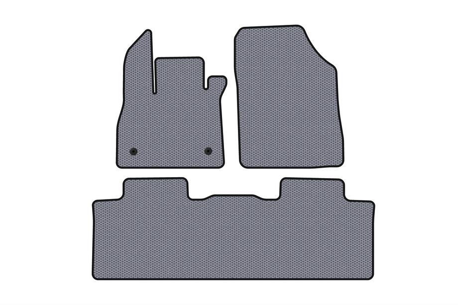 Renault Espace 2014- Rubber floor mats Carsuit (5-seater, grey) Image