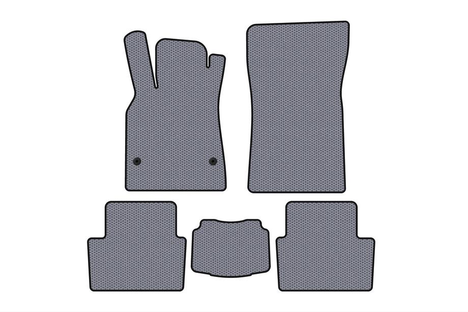 Renault Fluence 2009-2016 Rubber Floor Mats Carsuit (SD, Gray) Image