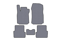 Renault Modus 2005-2012 Rubber Floor Mats Carsuit (Gray) photo 1