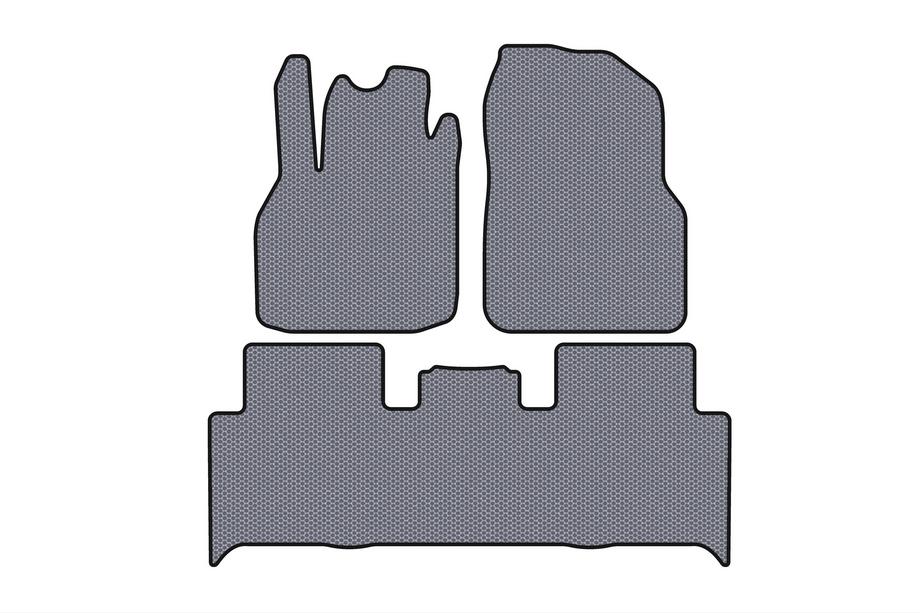 Renault Scenic/Grand 2003-2009 Rubber Floor Mats Carsuit (2 Rows, Grey) Image