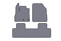Renault Scenic/Grand 2016–2025 Rubber floor mats Carsuit (5-seater, grey) photo 1