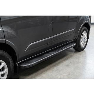 Side Steps Bosphorus Black (2 pcs, Aluminum) Ford Custom 2013-2022 photo 1