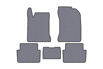 Renault Laguna 2001-2007 Rubber Floor Mats Carsuit (SW, Grey) photo 1