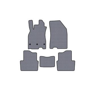 Rubber Floor Mats Carsuit (SD, Gray) Renault Megane III 2009-2016 photo 1