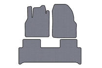 Renault Scenic/Grand 2003-2009 Rubber Floor Mats Carsuit (Gray) photo 1