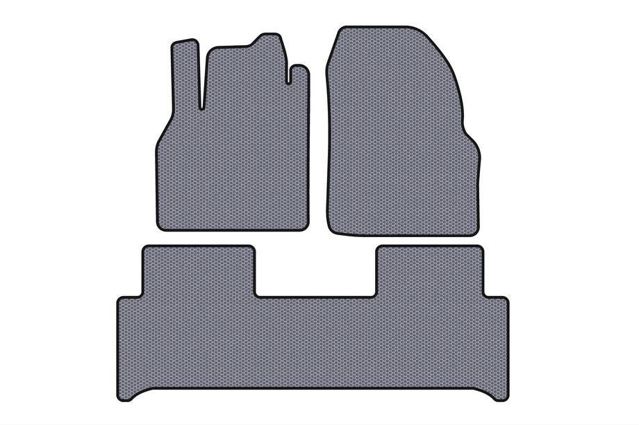 Renault Scenic/Grand 2003-2009 Rubber Floor Mats Carsuit (Gray) Image