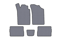 Renault Symbol 1999-2008 Rubber Floor Mats Carsuit (SD, Gray) photo 1