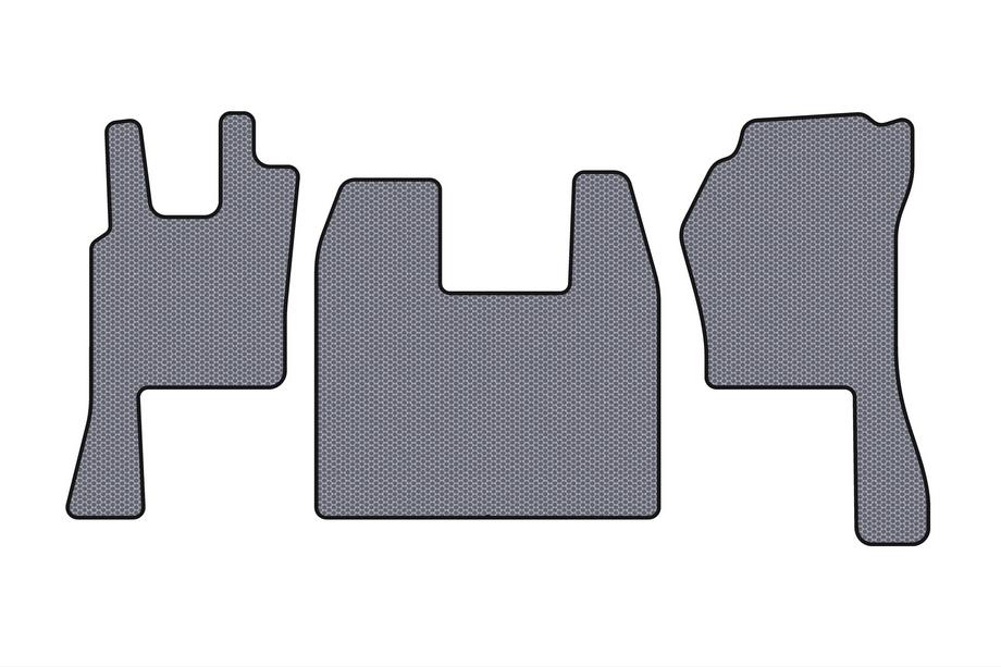 Scania P Series 2004-2017 Rubber Floor Mats Carsuit (Gray) Image