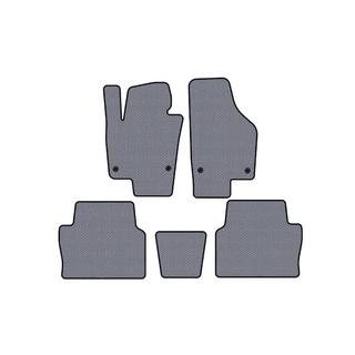 Rubber Floor Mats Carsuit (2 Rows, Grey) photo 1