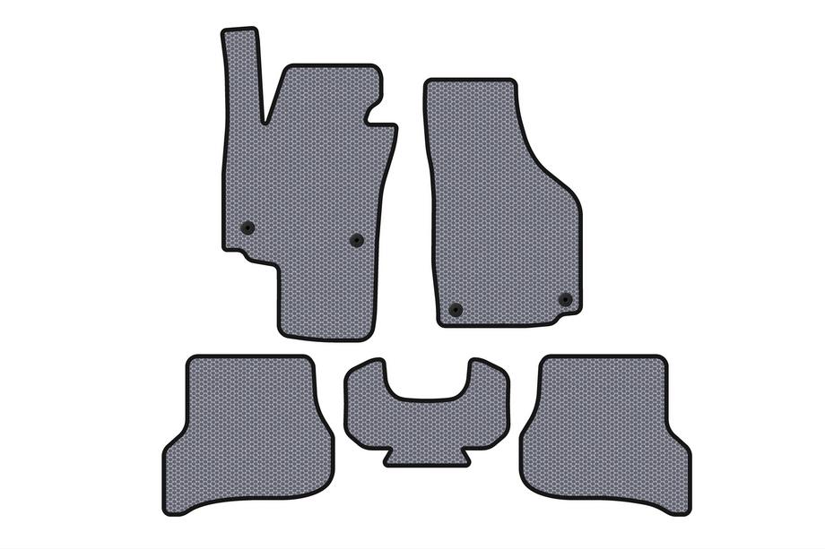 Seat Altea 2004-2015 Rubber Floor Mats Carsuit (Gray) Image
