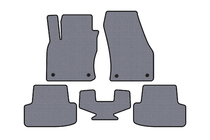 Seat Ateca 2016- Rubber Floor Mats Carsuit (Gray) photo 1