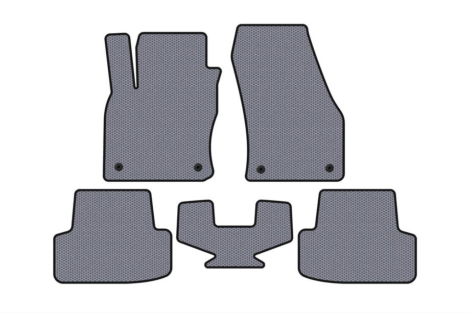Seat Ateca 2016- Rubber Floor Mats Carsuit (Gray) Image