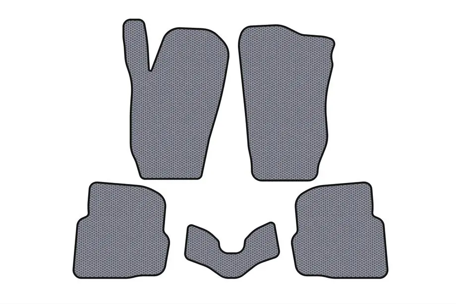 Seat Cordoba 2000-2009 Rubber Floor Mats Carsuit (SD, Gray) Image