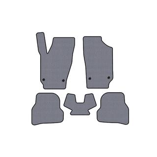 Rubber floor mats Carsuit (2010-2012, HB, 5-door, gray) Seat Ibiza 2010-2017 photo 1