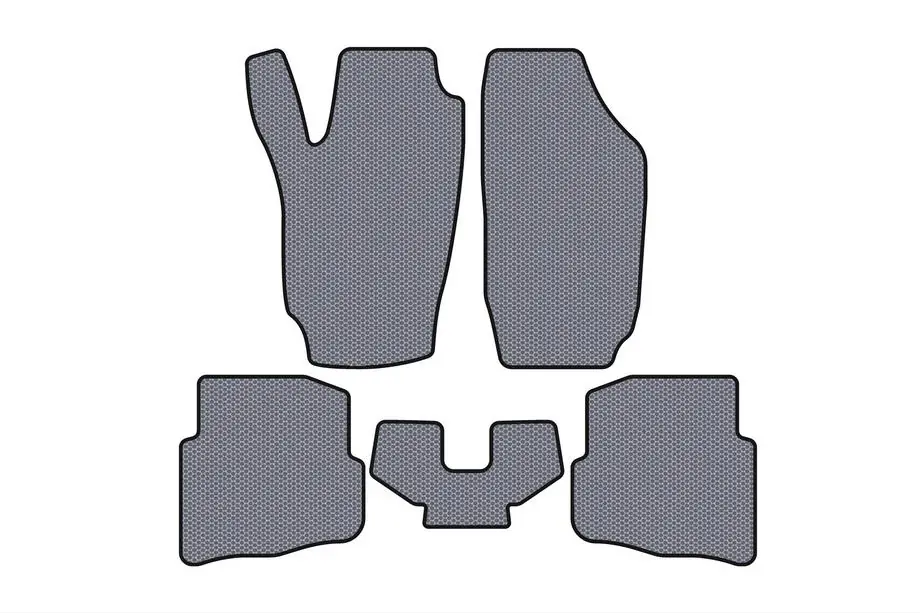 Seat Ibiza 2002-2009 Rubber Floor Mats Carsuit (Gray) Image