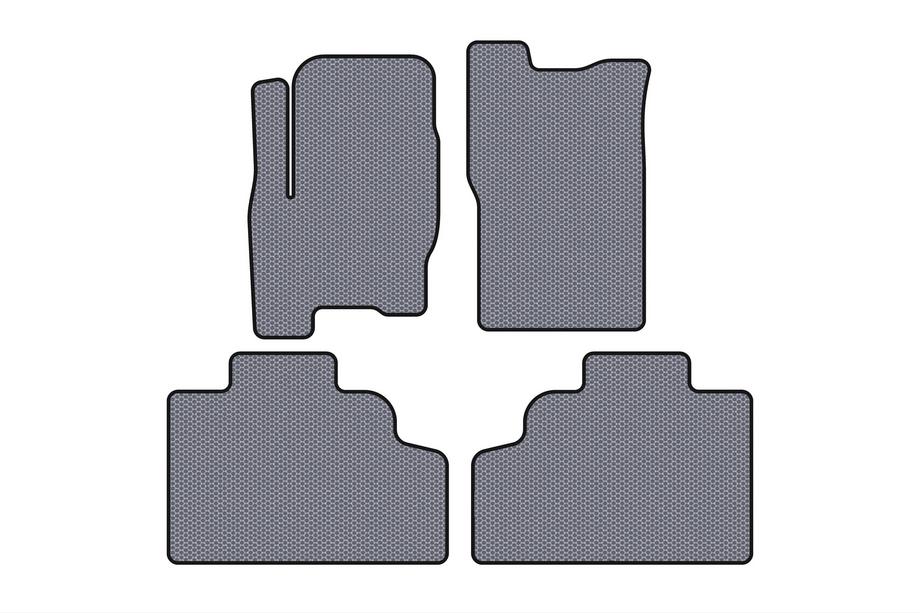 SsangYong Korando 1997-2006 Rubber Floor Mats Carsuit (Gray) Image