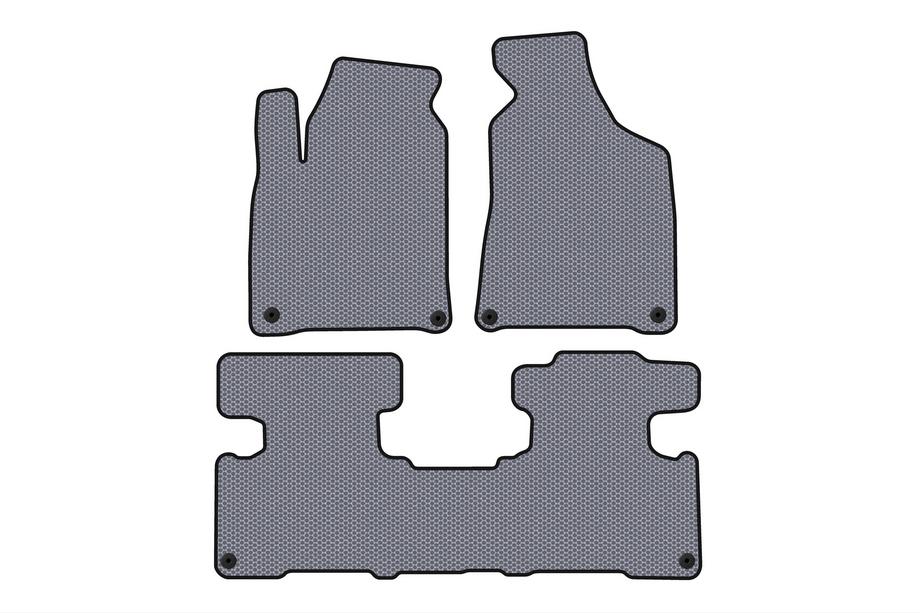 SsangYong Korando 2010-2019 Rubber floor mats Carsuit (2010-2016, gray) Image